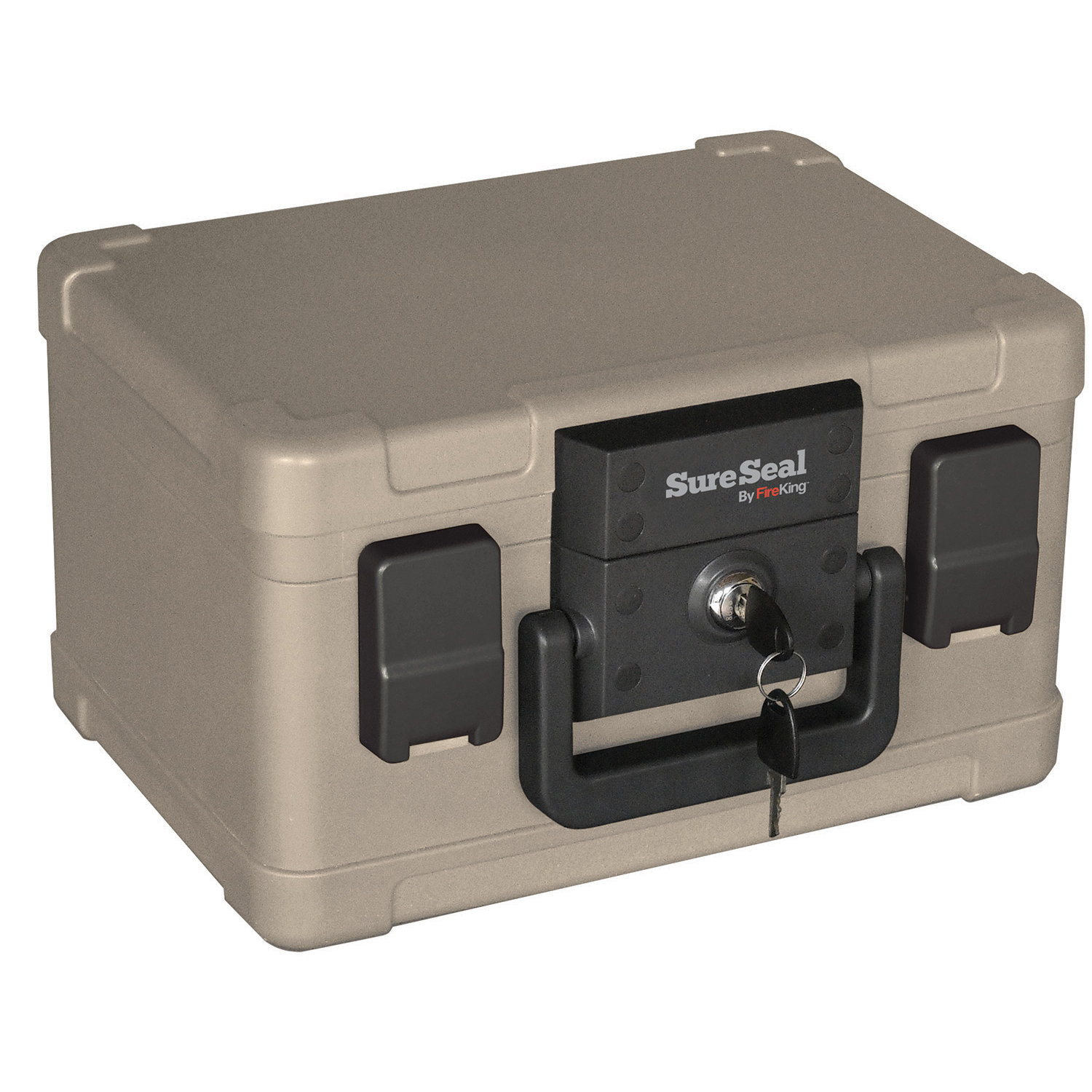 FireKing SureSeal 1/2 Hour Fireproof and Waterproof Safe Box with Key